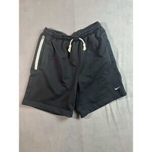 Nike Standard Issue Shorts Men’s Medium DQ5712-010 French Terry Basketball Black